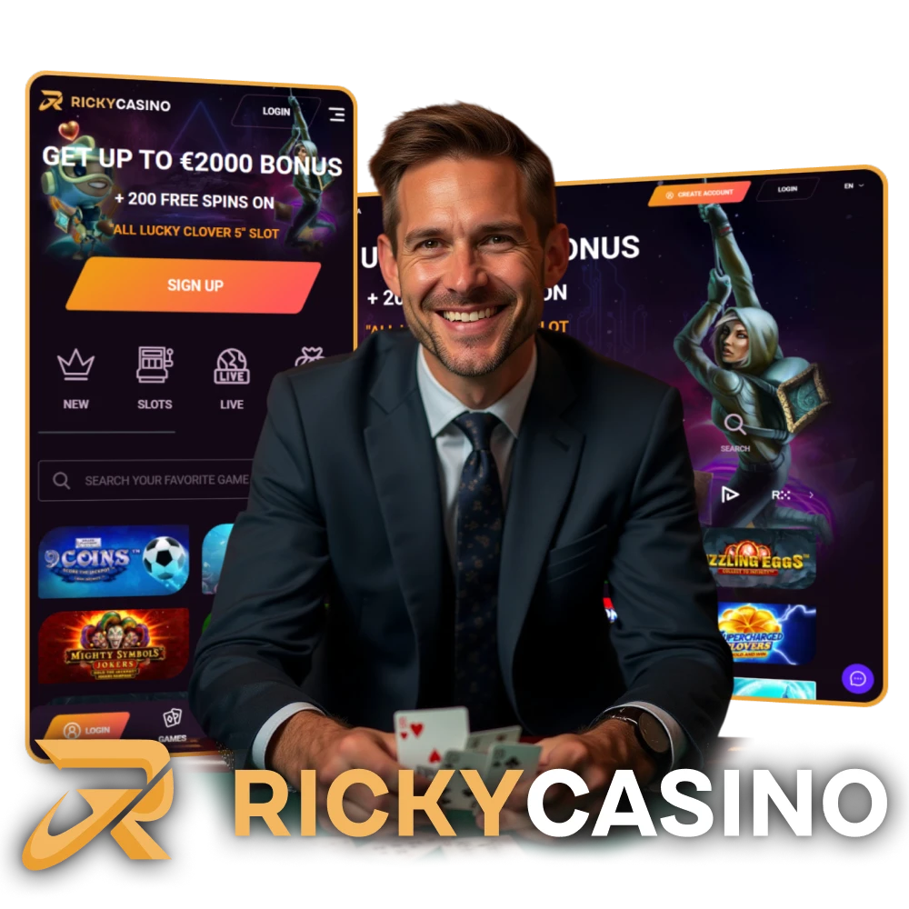 Play the most profitable casino games in Australia at Ricky Casino.