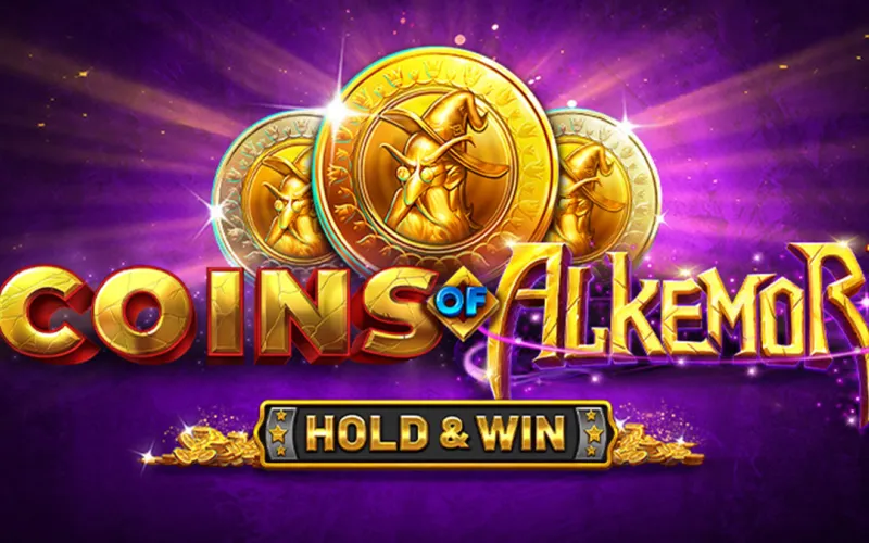 Unleash the magic in Coins of Alkemor at Ricky Casino.