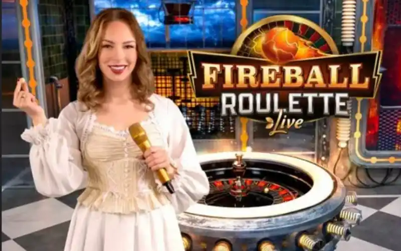 FireBall Roulette available at Ricky Casino with multiplier features and modern style.