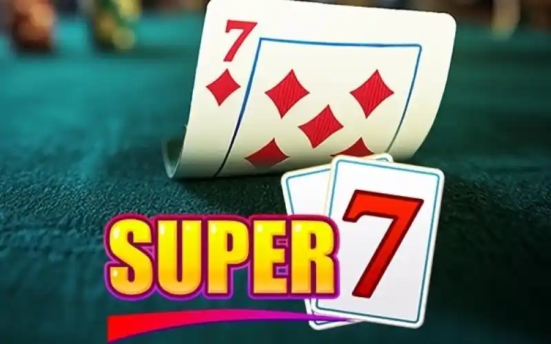 Simple and fast-paced Super 7 card game in Ricky Casino Australia.