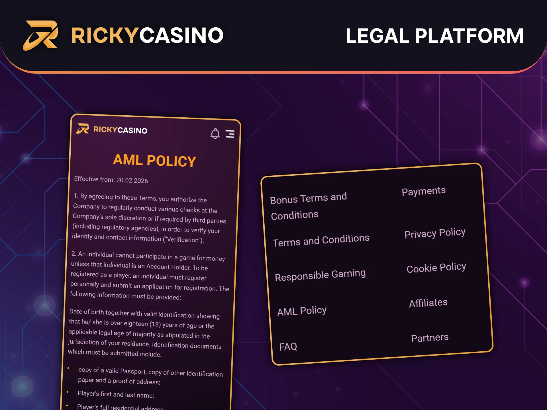 Visit the official Ricky Casino legal platform for safe gaming.